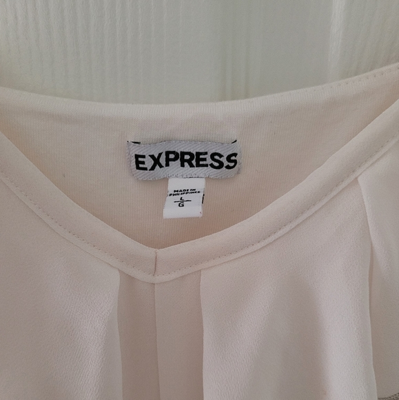 Express White Tank Top - Picture 2 of 3
